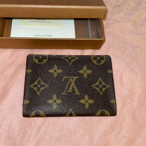 Preloved Louis Vuitton pocket organizer monog card case excellent. - Picture 3 of 10